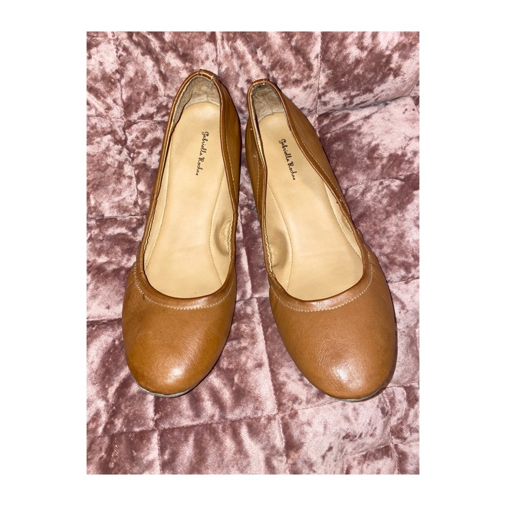 Gabrielle Rocha Brown Foldable Flats